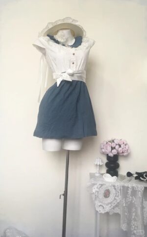Blue Bow Dress
