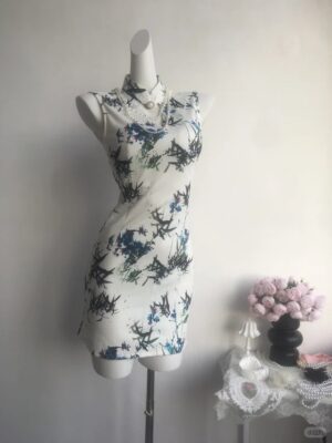 Fresh Print Bodycon Dress