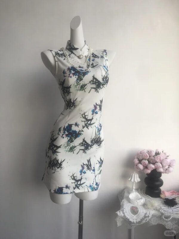 Fresh Print Bodycon Dress